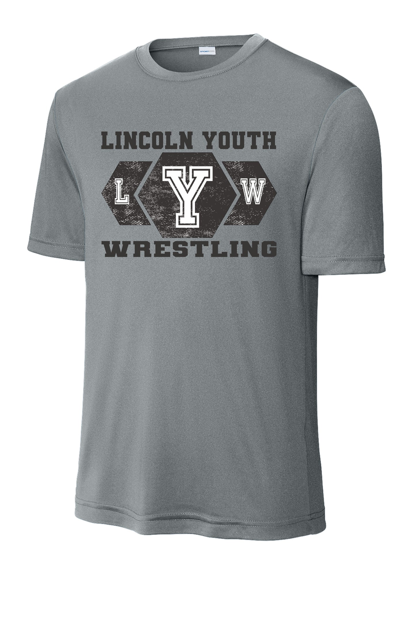 Lincoln Youth Wrestling Unisex Dri-Fit T-Shirt (P.ST350/YST350)