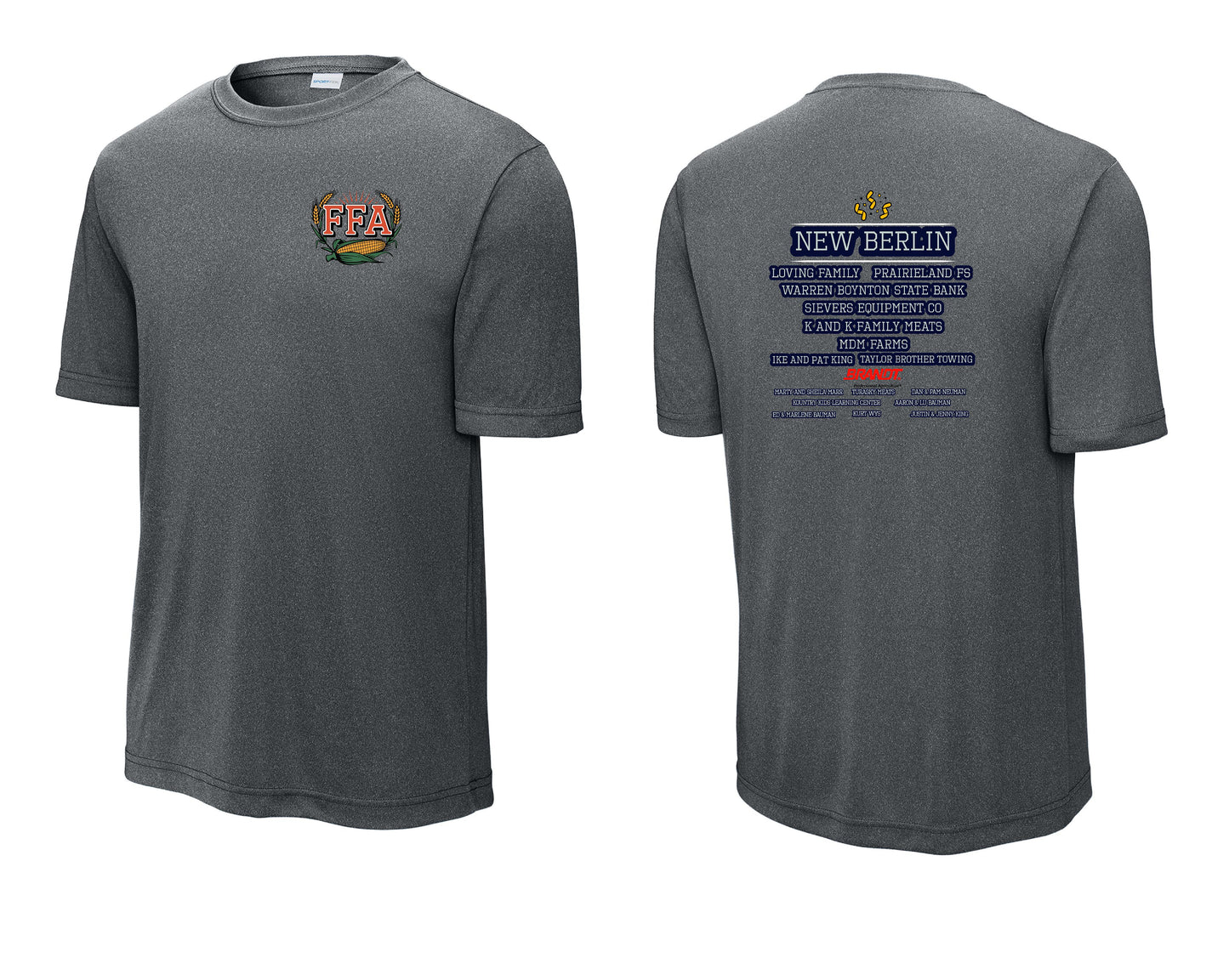 New Berlin FFA Unisex Dri-Fit T-Shirt (P.ST350/YST350)