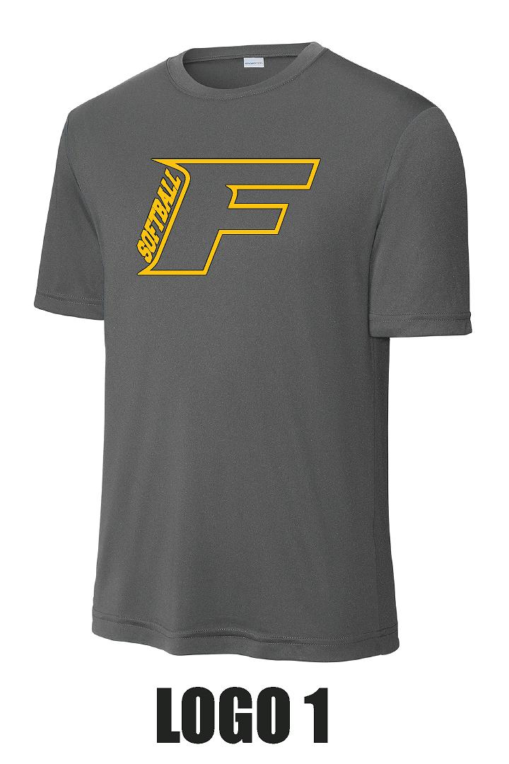 CENTRAL IL LADY FORCE SOFTBALL UNISEX PERFORMANCE SHORT SLEEVE TEE (P. ST350)