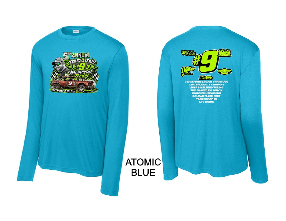 5TH ANNUAL TERRY LIERLY DEMO Sport-Tek® Long Sleeve PosiCharge® Competitor™ T-Shirt (P.ST350LS)