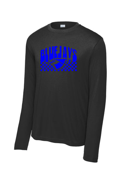 PORTA BLUEJAYS UNISEX SPORT-TEK® COMPETITOR LONGSLEEVE TSHIRT (P.ST350LS)