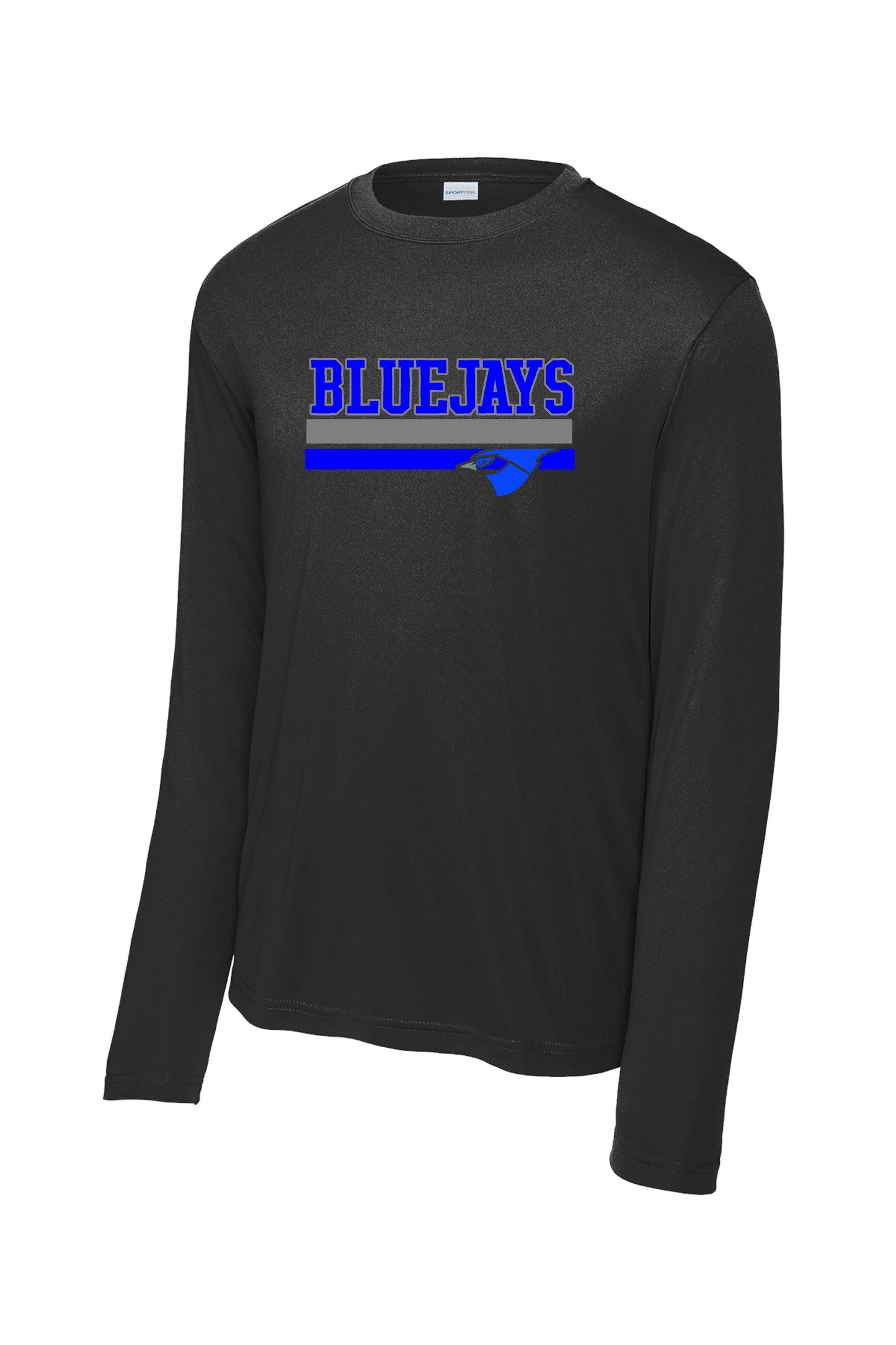 PORTA BLUEJAYS UNISEX SPORT-TEK® COMPETITOR LONGSLEEVE TSHIRT (P.ST350LS)