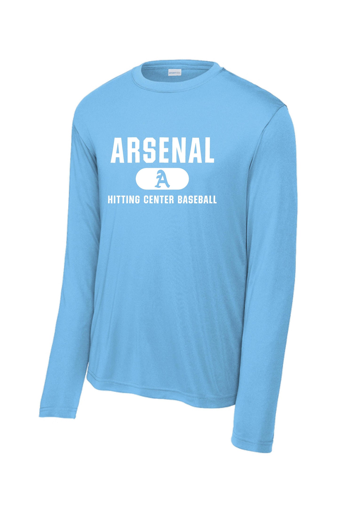 Arsenal Baseball Sport Tek Long Sleece Performance (P. ST350LS/YST350LS)