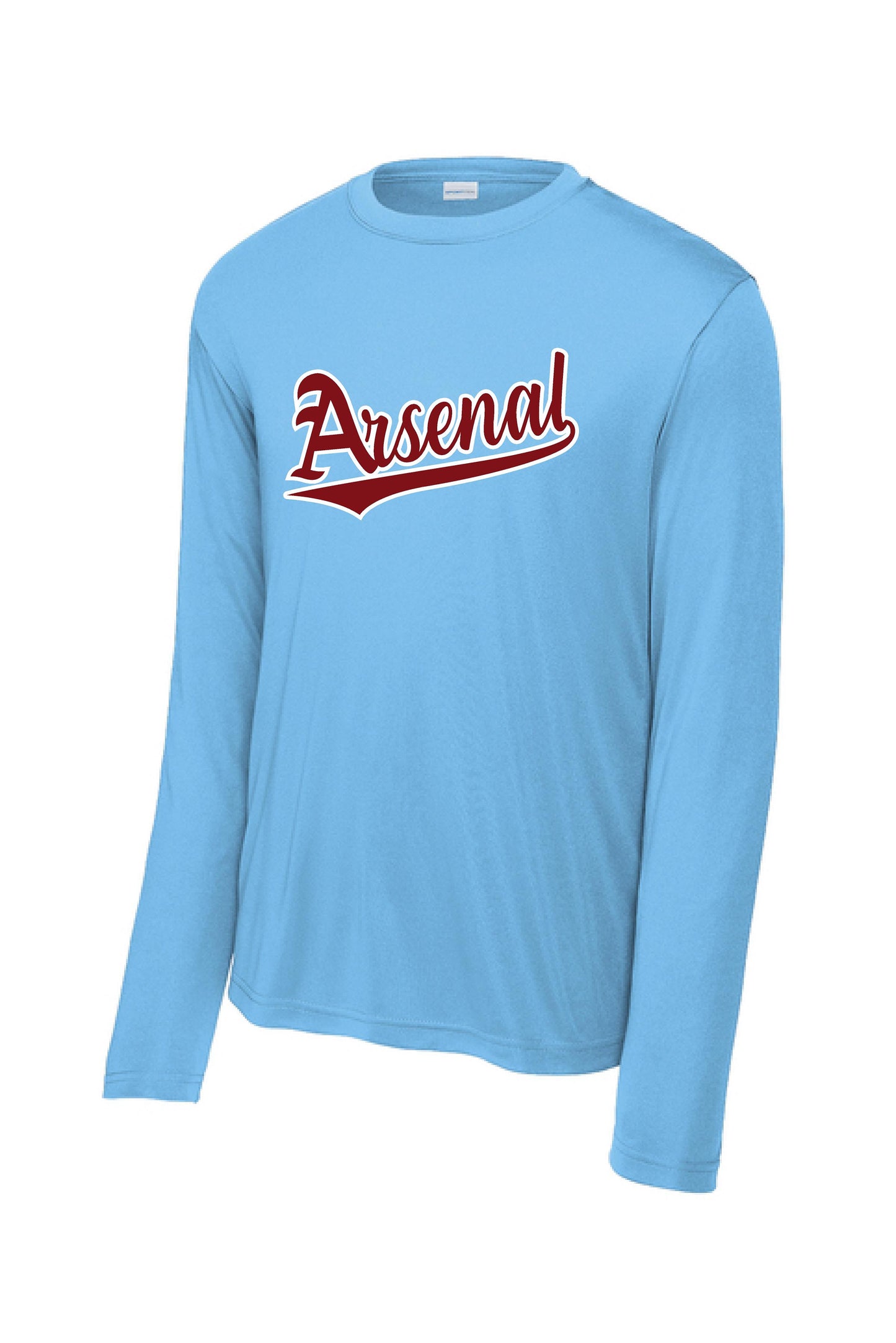 Arsenal Baseball Sport Tek Long Sleece Performance (P. ST350LS/YST350LS)