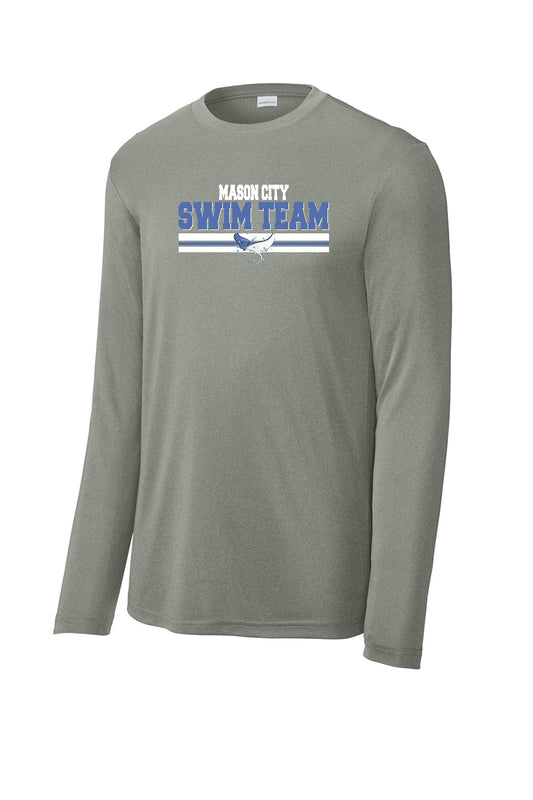 Mason City Swim Team Sport-Tek® Long Sleeve PosiCharge® Competitor™ Tee (P.ST350LS/YST350LS)