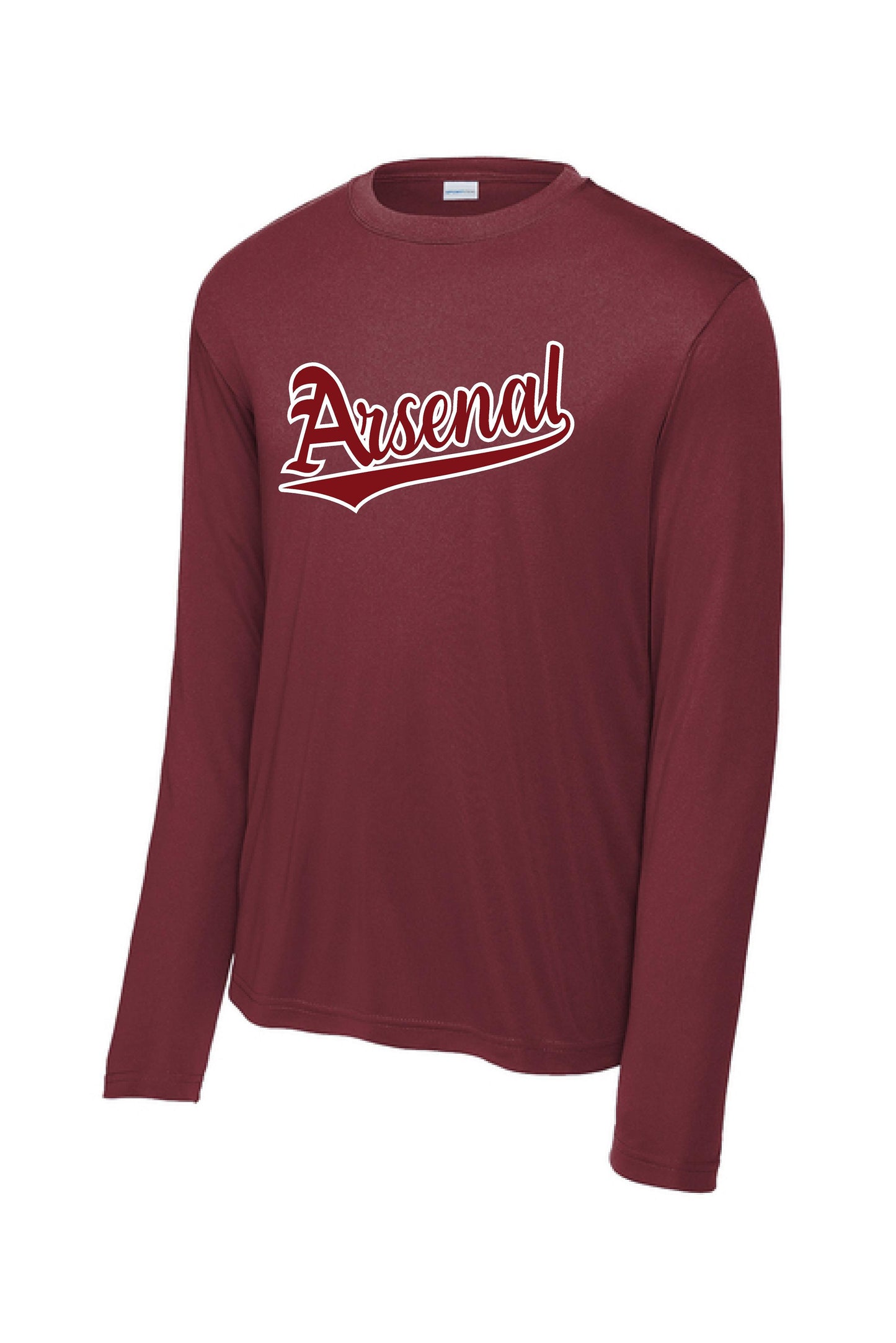 Arsenal Baseball Sport Tek Long Sleece Performance (P. ST350LS/YST350LS)