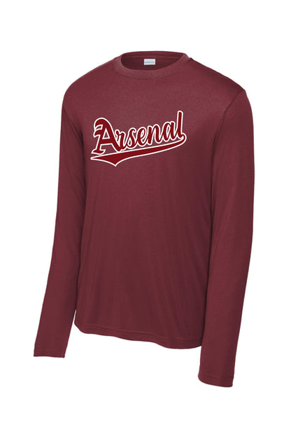 Arsenal Baseball Sport Tek Long Sleece Performance (P. ST350LS/YST350LS)