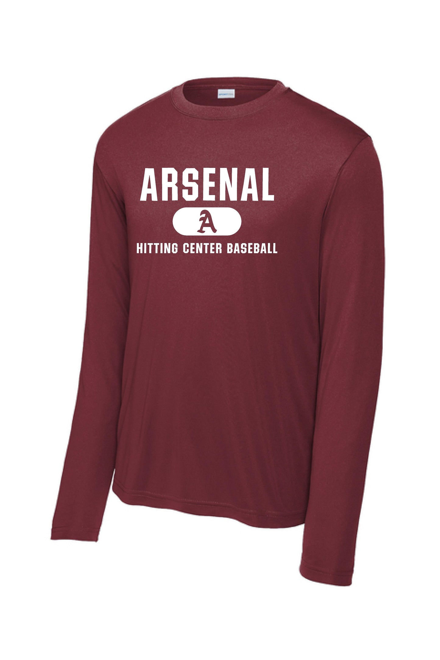 Arsenal Baseball Sport Tek Long Sleece Performance (P. ST350LS/YST350LS)