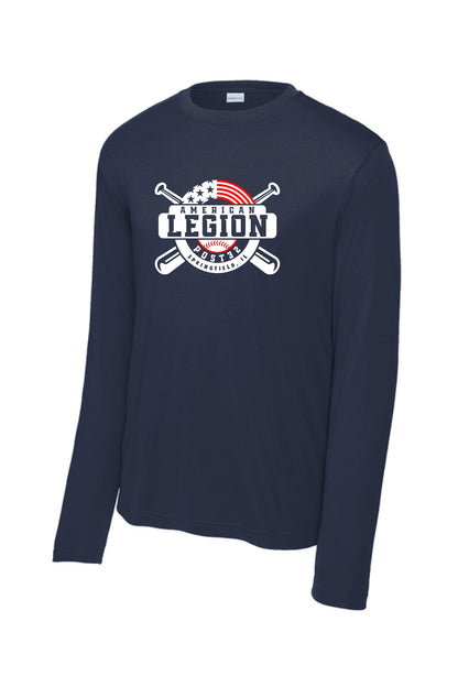 American Legion Post 32 Baseball Sport Tek Long Sleece Performance (P. ST350LS/YST350LS)