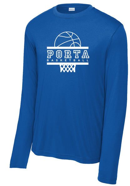PORTA GIRLS BASKETBALL UNISEX PERFORMANCE LONG SLEEVE (P. ST350LS/YST350LS)