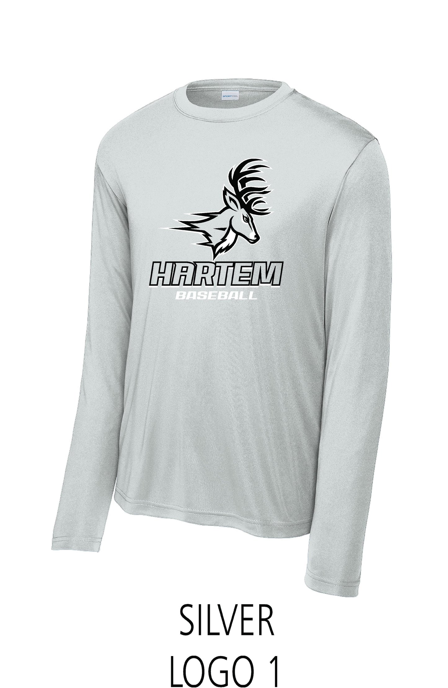 Hartem Baseball Sport-Tek® Long Sleeve PosiCharge® Competitor™ T-Shirt (P.ST350LS)