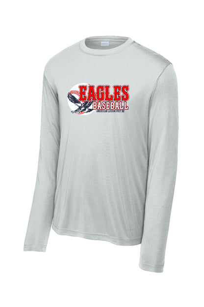 American Legion Post 32 Baseball Sport Tek Long Sleece Performance (P. ST350LS/YST350LS)