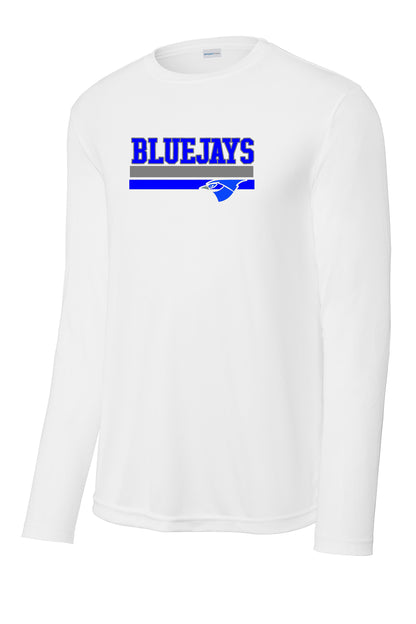 PORTA BLUEJAYS UNISEX SPORT-TEK® COMPETITOR LONGSLEEVE TSHIRT (P.ST350LS)