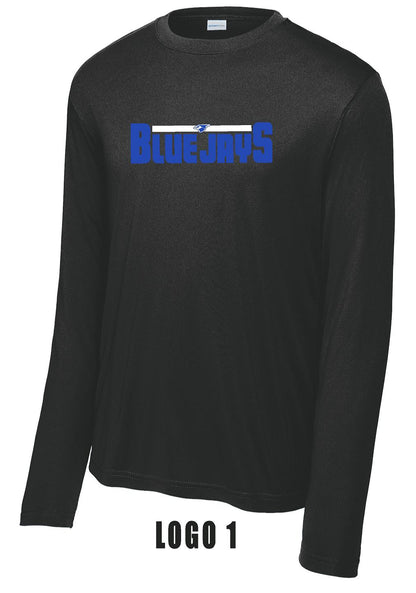 PORTA BLUEJAYS UNISEX SPORT-TEK® COMPETITOR LONGSLEEVE TSHIRT (P.ST350LS)