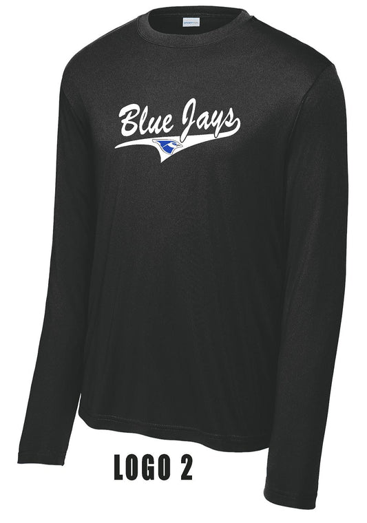 PORTA BLUEJAYS YOUTH SPORT-TEK® COMPETITOR LONGSLEEVE TSHIRT (P.YST350LS)