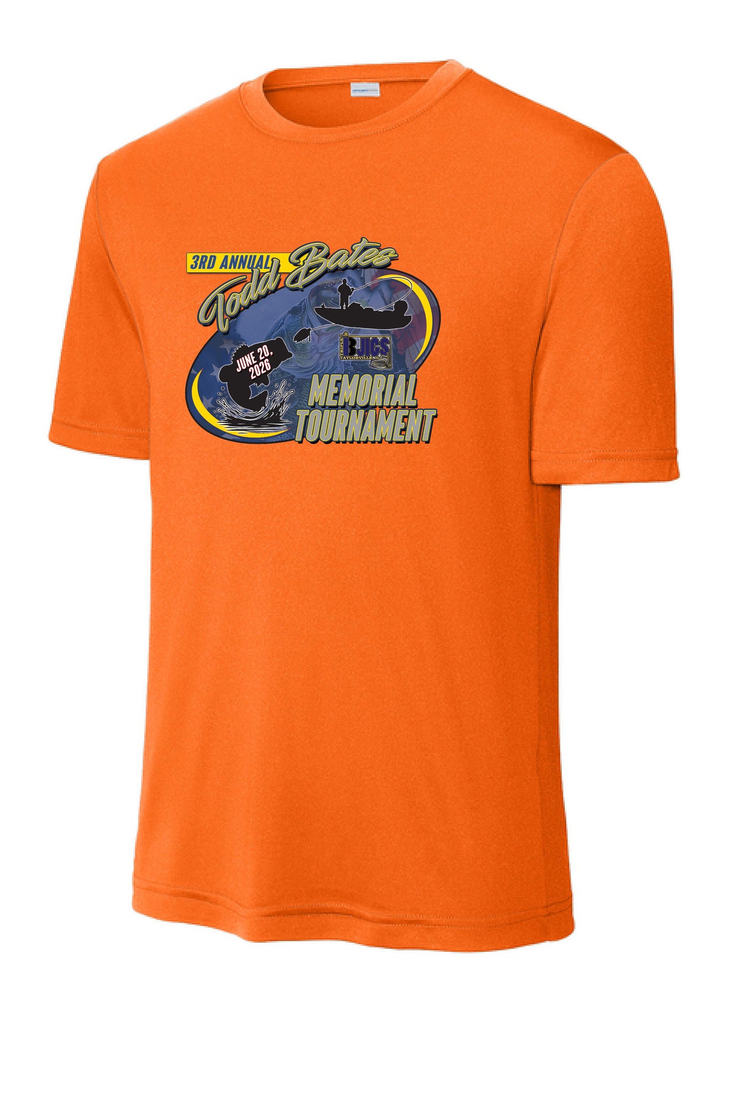 3rd Annual Todd Bates Memorial Tournament Sport-Tek Unisex Dri-Fit T-Shirt (P.ST350/YST350)