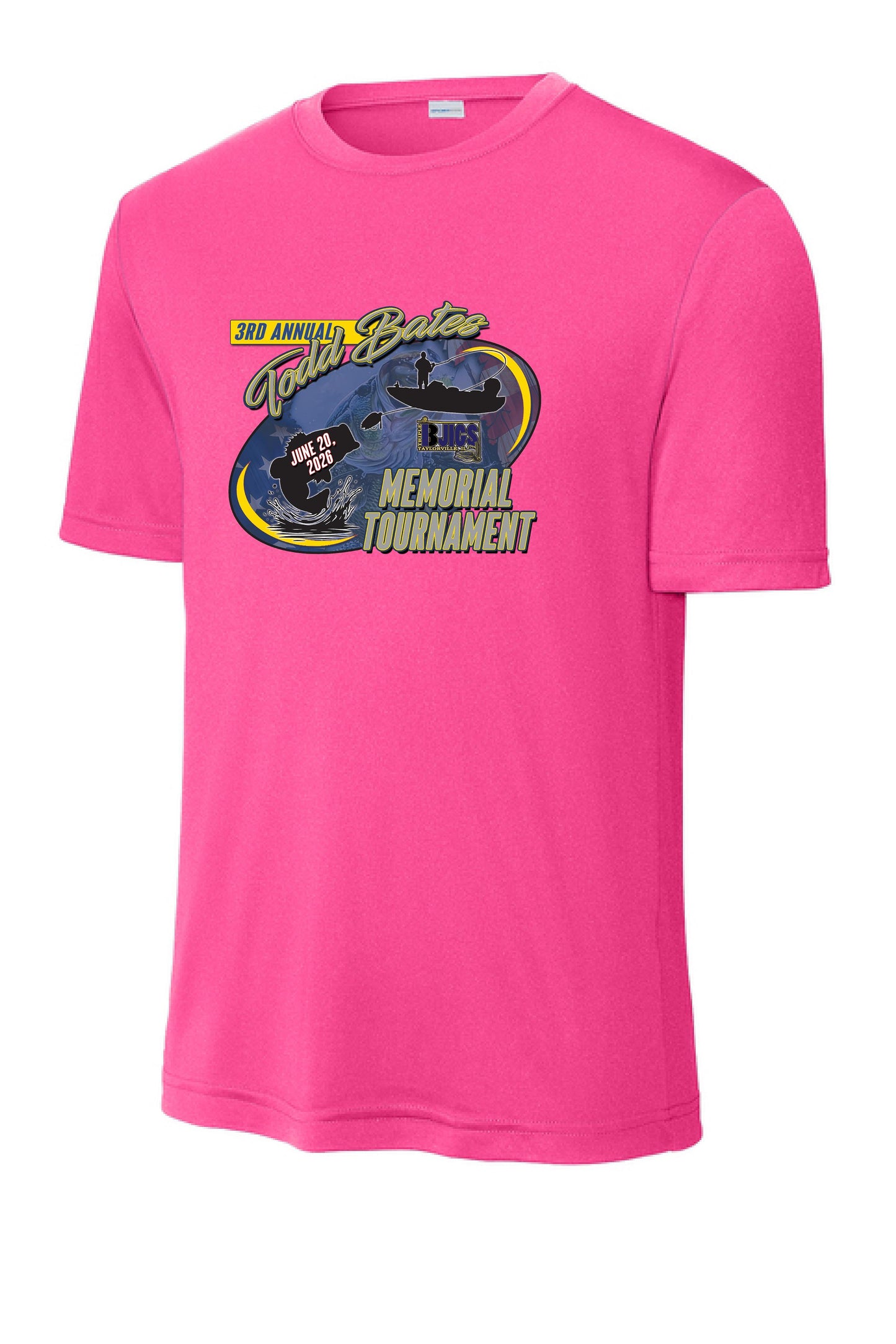 3rd Annual Todd Bates Memorial Tournament Sport-Tek Unisex Dri-Fit T-Shirt (P.ST350/YST350)