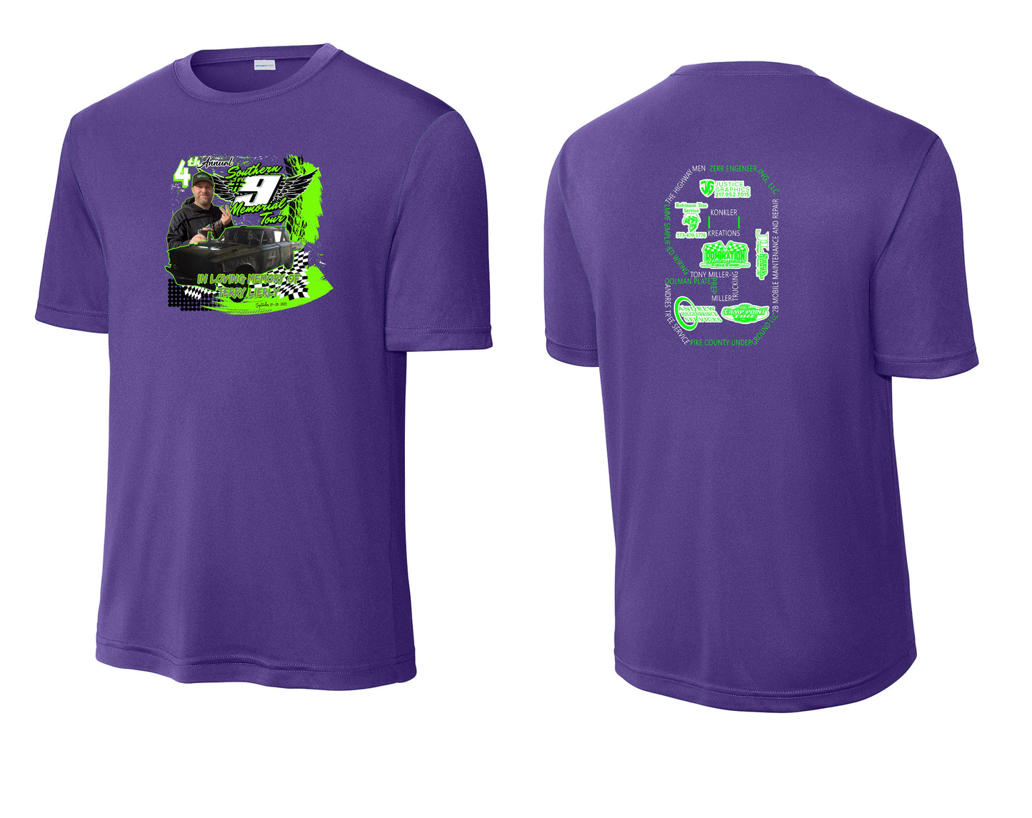 4TH ANNUAL TERRY LIERLY DEMO Unisex Dri-Fit T-Shirt (P.ST350)