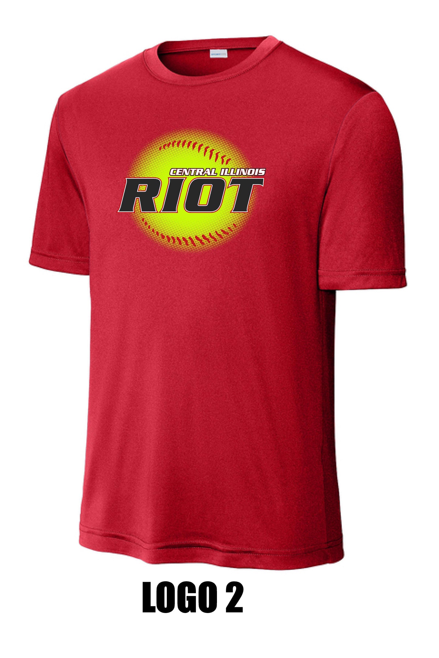 RIOT SOFTBALL UNISEX PERFORMANCE SHORT SLEEVE TEE (ST350)