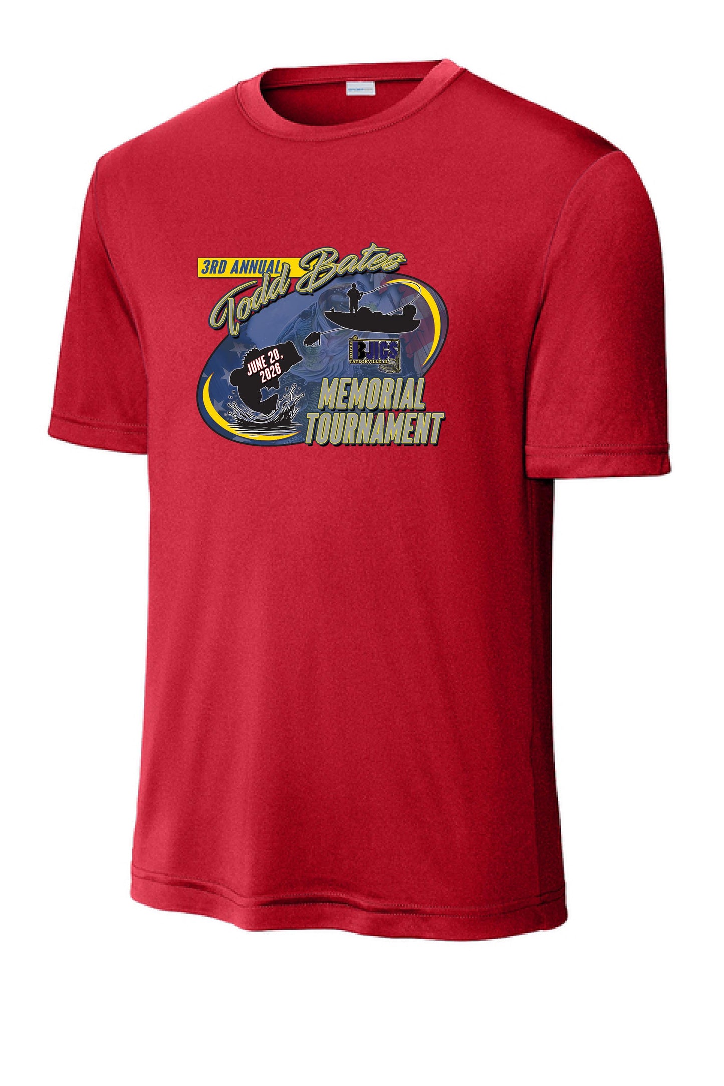 3rd Annual Todd Bates Memorial Tournament Sport-Tek Unisex Dri-Fit T-Shirt (P.ST350/YST350)