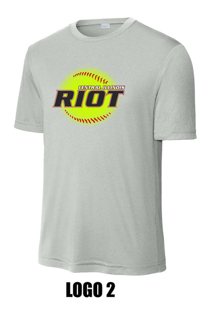 RIOT SOFTBALL UNISEX PERFORMANCE SHORT SLEEVE TEE (ST350)
