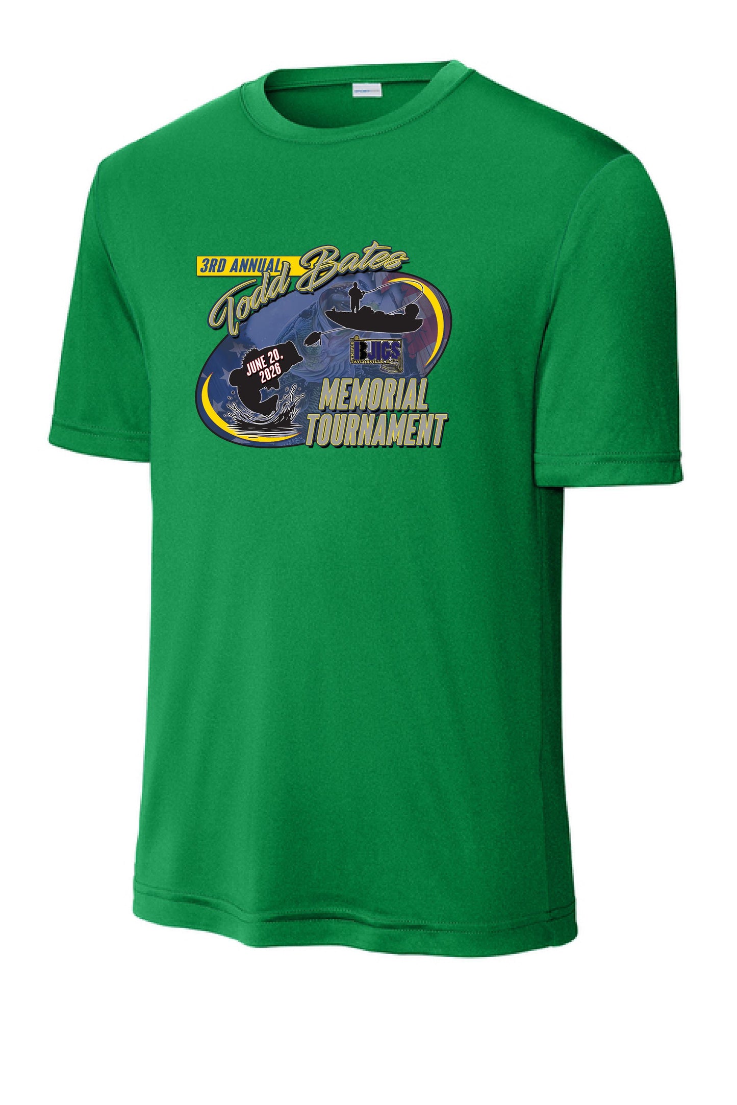 3rd Annual Todd Bates Memorial Tournament Sport-Tek Unisex Dri-Fit T-Shirt (P.ST350/YST350)