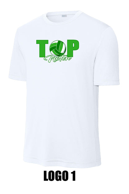 TOP NOTCH VOLLEYBALL UNISEX PERFORMANCE SHORT SLEEVE TEE (P.ST350)