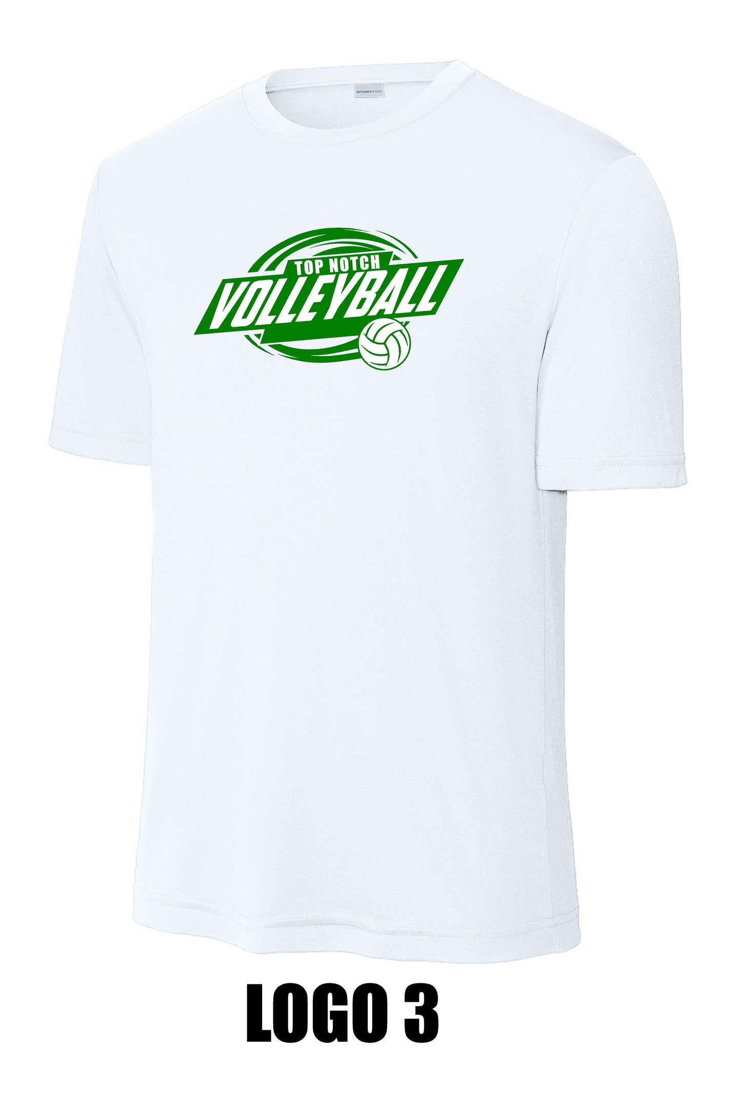 TOP NOTCH VOLLEYBALL UNISEX PERFORMANCE SHORT SLEEVE TEE (P.ST350)