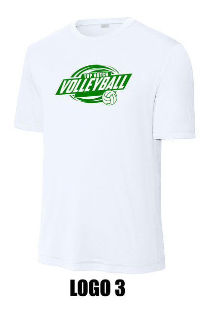 TOP NOTCH VOLLEYBALL UNISEX PERFORMANCE SHORT SLEEVE TEE (P.ST350)