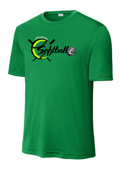 ATHENS JUNIOR HIGH SOFTBALL Unisex Dri-Fit T-Shirt (P.ST350)