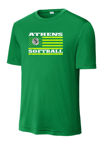 ATHENS JUNIOR HIGH SOFTBALL Unisex Dri-Fit T-Shirt (P.ST350)