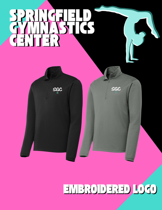 Springfield Gymnastics Center Sport-Tek® PosiCharge® Competitor™ 1/4-Zip Pullover (E.ST357/LST357)