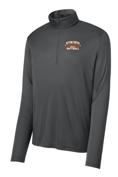 Hitting Center Legacy Softball Sport-Tek® PosiCharge® Competitor™ 1/4-Zip Pullover (E.ST357/LST357)