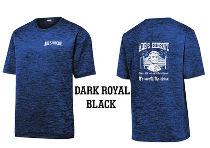 ABE'S HIDEOUT Sport-Tek® PosiCharge® Electric Heather Tee (P.ST390)