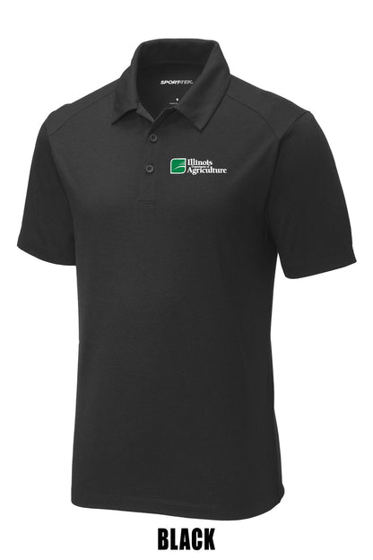 Illinois Department of Agriculture Tri-Blend Wicking Polo (E.ST405)