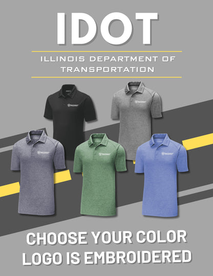 IDOT Tri-Blend Wicking Polo (E.ST405)