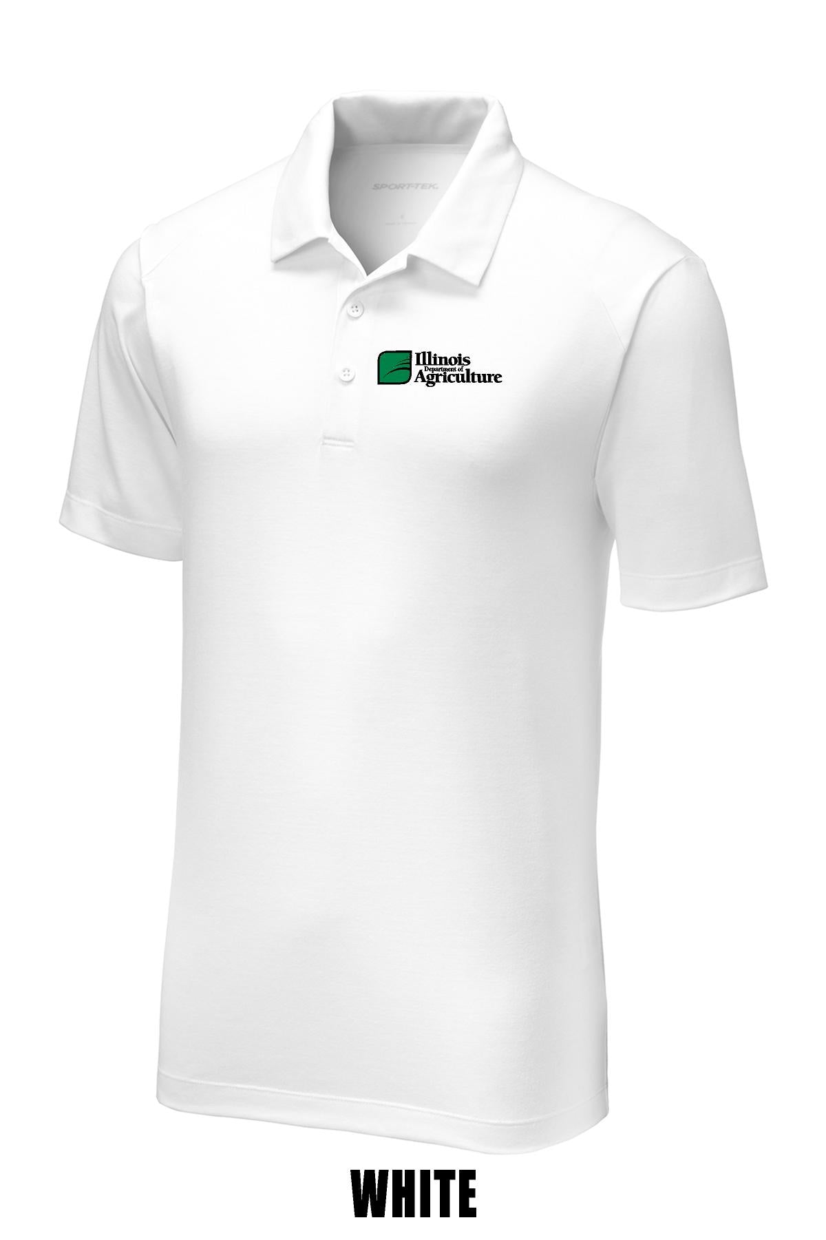 Illinois Department of Agriculture Tri-Blend Wicking Polo (E.ST405)