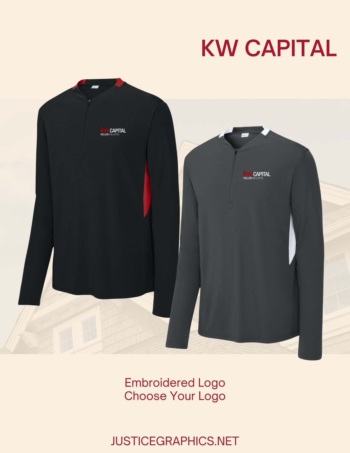 KW Capital Sport-Tek® Club 1/4-Zip Pullover (E.ST443)