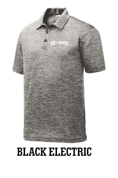 ABE'S HIDEOUT ELECTRIC HEATHER POLO (P.ST590)