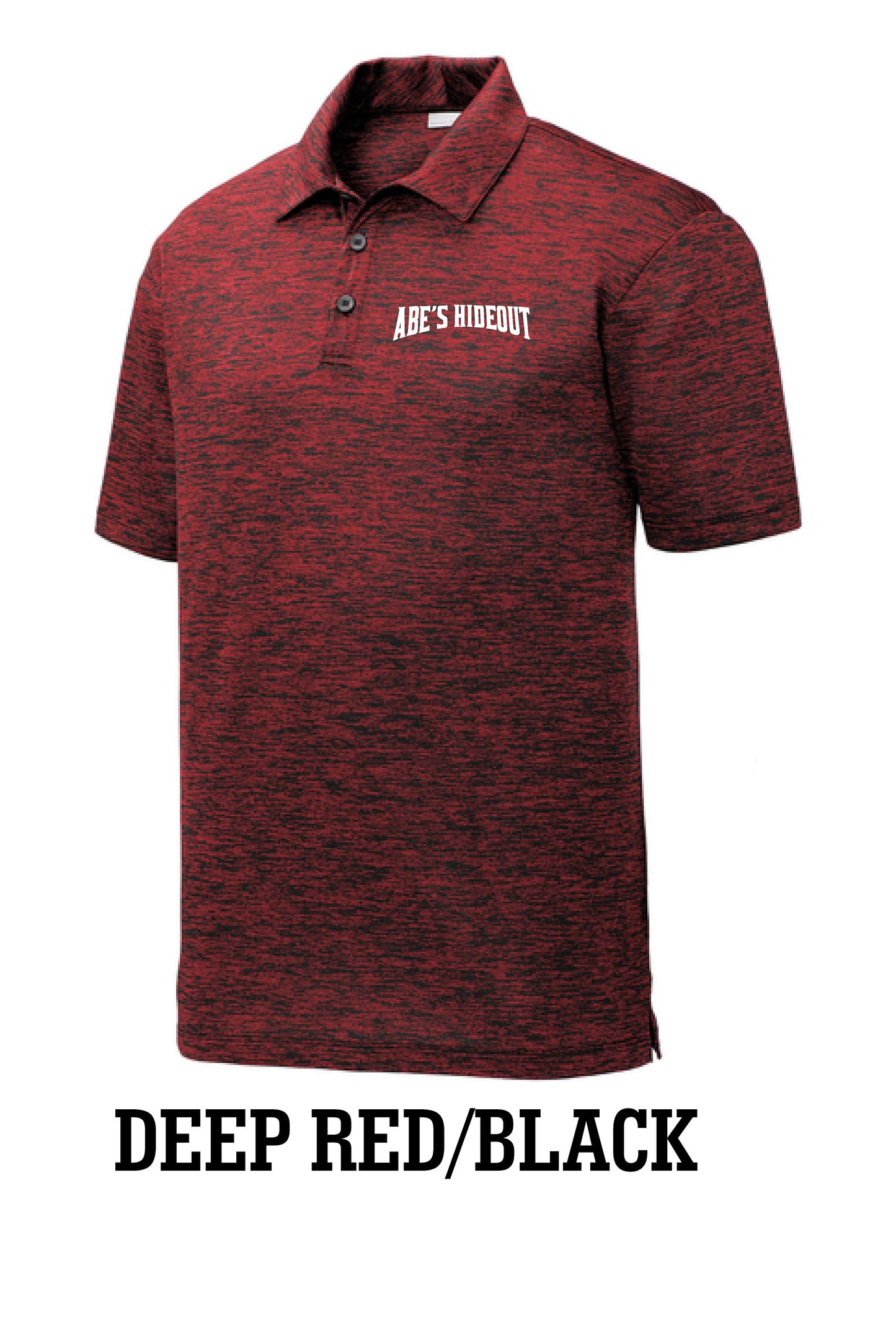 ABE'S HIDEOUT ELECTRIC HEATHER POLO (P.ST590)