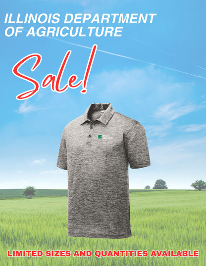 Illinois Department of Agriculture ELECTRIC HEATHER POLO (E.ST590)