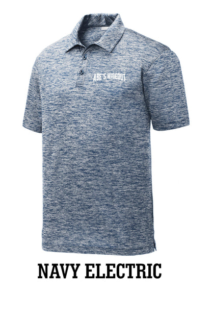 ABE'S HIDEOUT ELECTRIC HEATHER POLO (P.ST590)