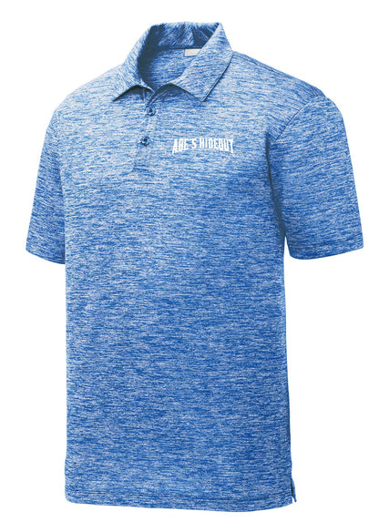 ABE'S HIDEOUT ELECTRIC HEATHER POLO (P.ST590)