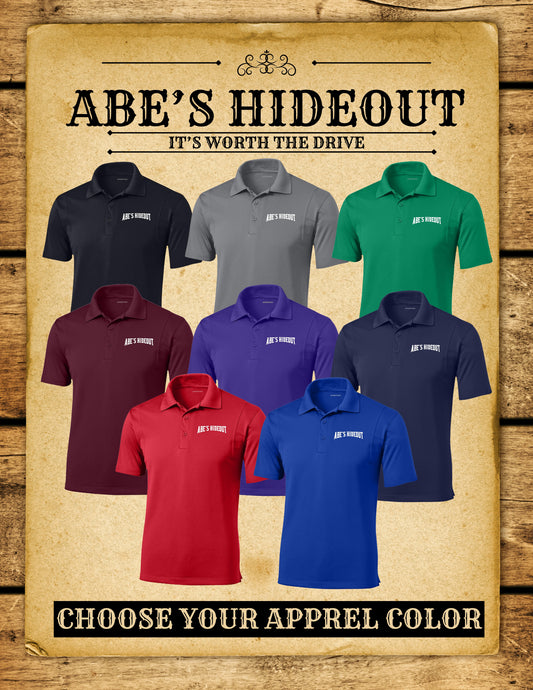 ABE'S HIDEOUT Sport-Tek® Micropique Sport-Wick® Polo (P.ST650)