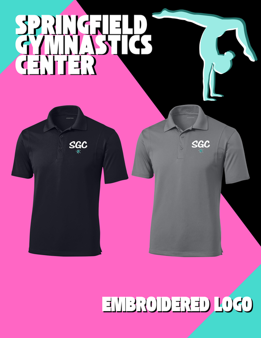 SPRINGFIELD GYMNASTICS CENTER Sport-Tek® Micropique Sport-Wick® Polo (E.ST650)