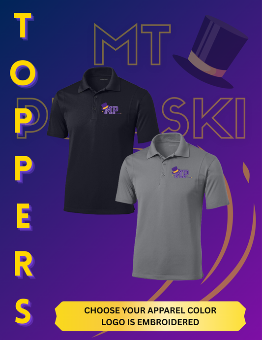 Mount Pulaski Toppers Unisex/Ladies SPORT TEK Short Sleeve Polo (E.ST650/LST650)