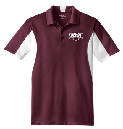 Havana Ducks Jr. High Basketball Sport-Tek® Side Blocked Micropique Sport-Wick® Polo (P. ST655)