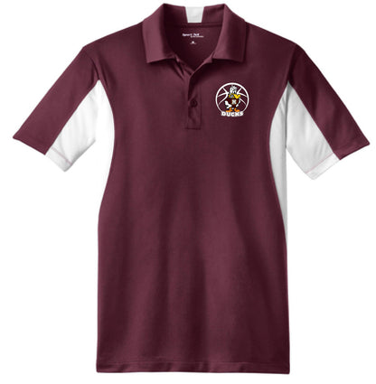 Havana Ducks Jr. High Basketball Sport-Tek® Side Blocked Micropique Sport-Wick® Polo (P. ST655)