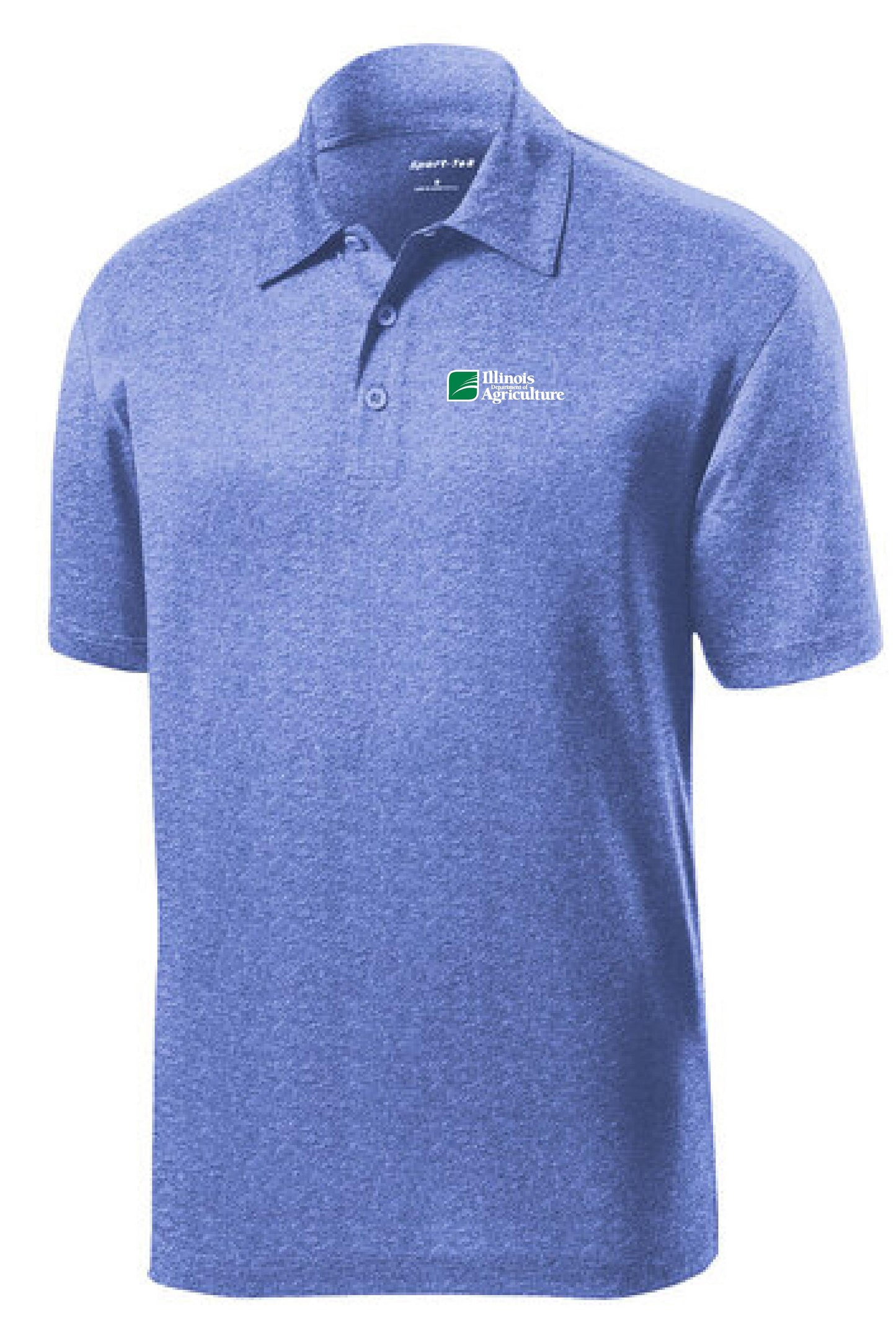 Illinois Department of Agriculture Sport-Tek® Heather Contender™ Polo (E. ST660)