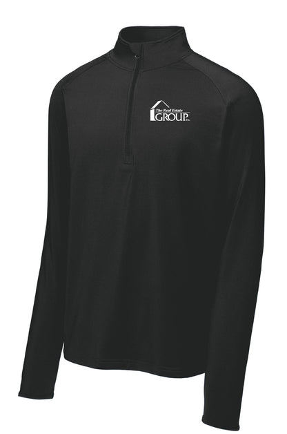 The Real Estate Group Sport-Tek® Sport-Wick® Stretch 1/2-Zip Pullover (E.ST850)